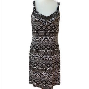 WHBM Pullover Print Dress